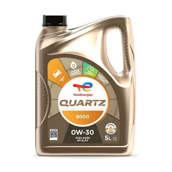 5L QUARTZ 9000 0W30 image